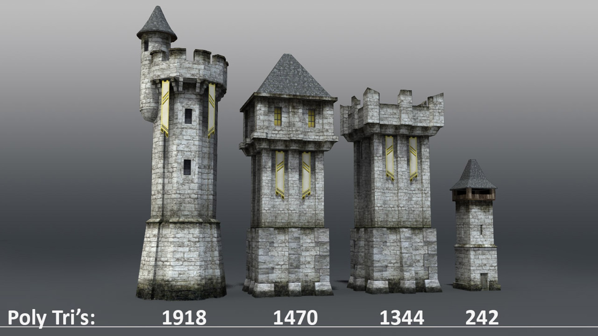 Minecraft Medieval Castle Tower
