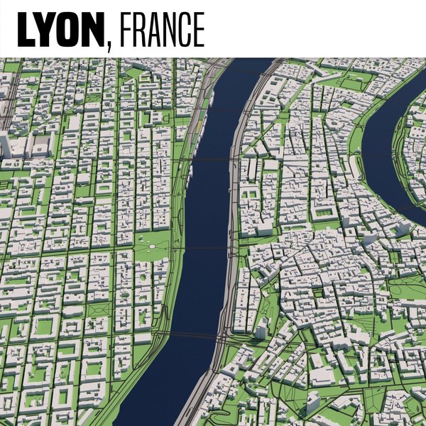 3D city lyon