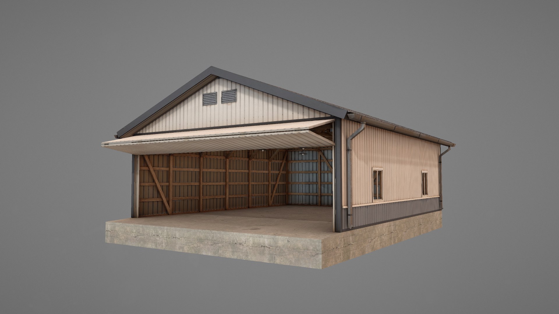 Airfield Hangar 12m Vr1 DARK model https://p.turbosquid.com/ts-thumb/RC/yKktbM/Pc/screenshot_airfield_hangar_12m_vr1_dark___012/jpg/1687802975/1920x1080/fit_q87/eea9637cd18de034f258adc17c9c3cdee21cfa4f/screenshot_airfield_hangar_12m_vr1_dark___012.jpg