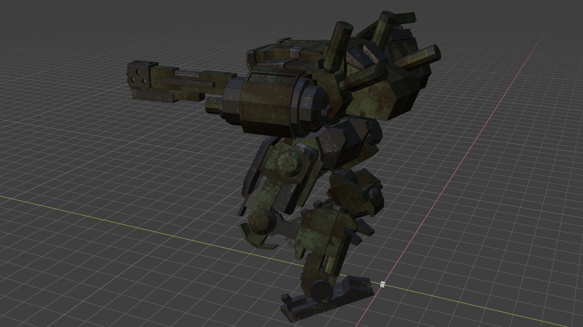 Assault Mech-a11 3D Model - TurboSquid 1556243