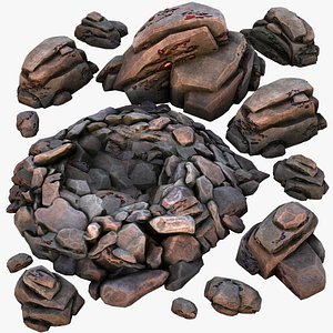 Gems Minerals Gemstone Mine Resource Pack model