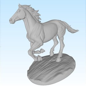 3D Horse 25.1 model