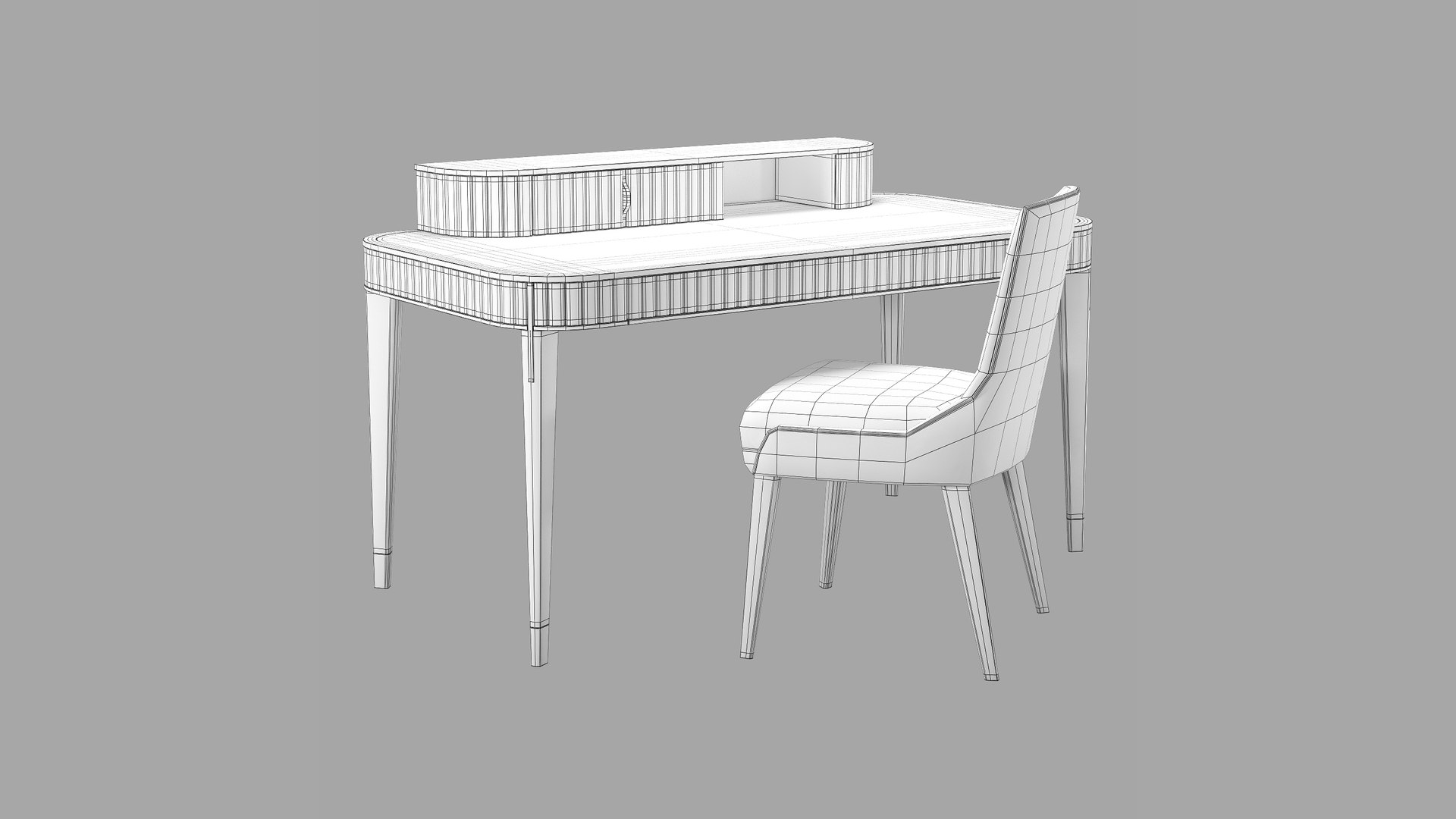 Roche Bobois Eden-rock Desk 3D - TurboSquid 2206500