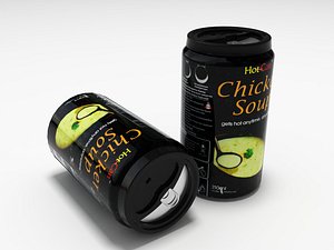 Self heating soup Hot Can