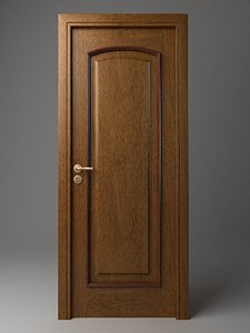 3d door wood wooden