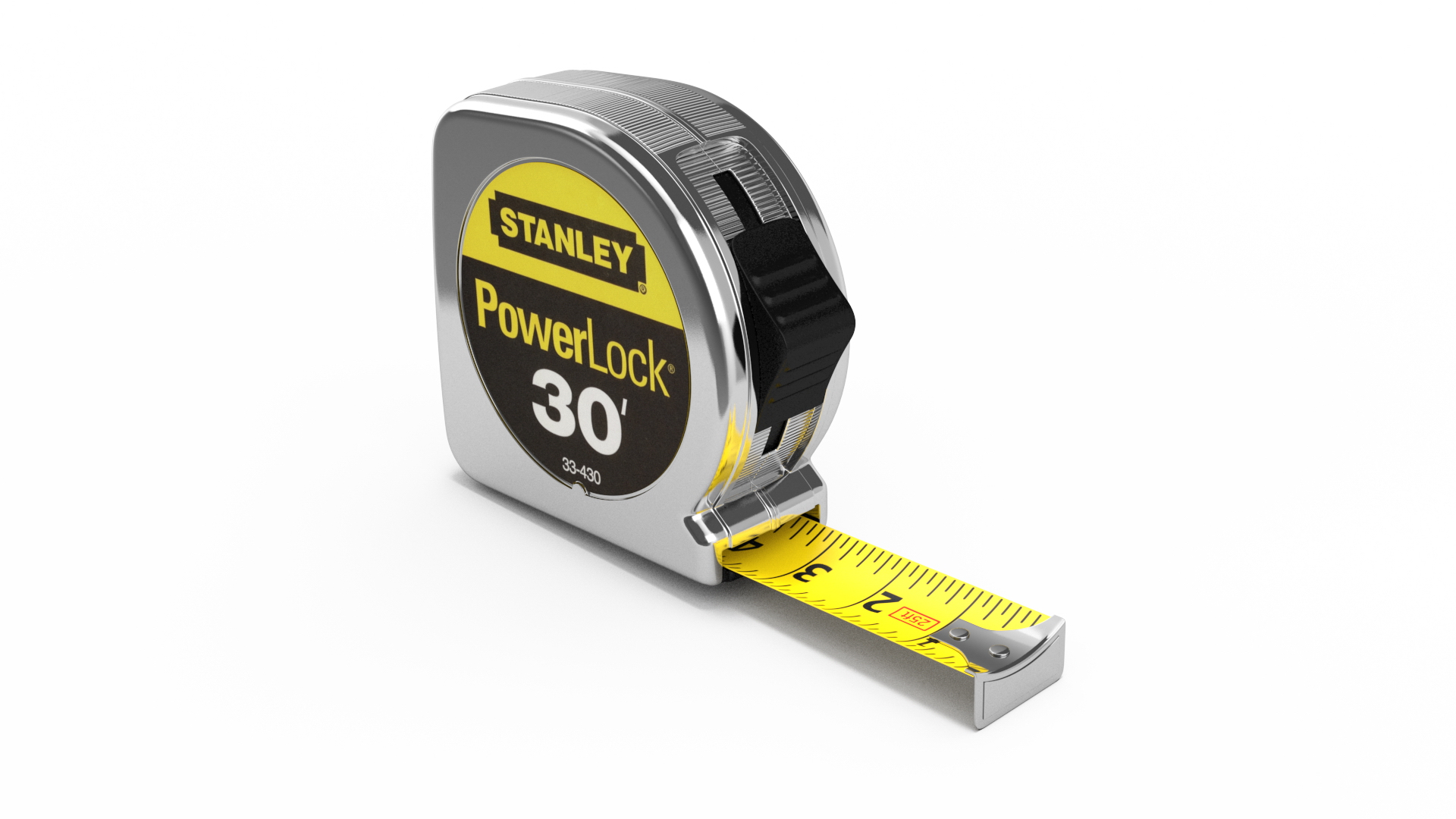 Tape Measure Stanley 3D Model TurboSquid 2084421