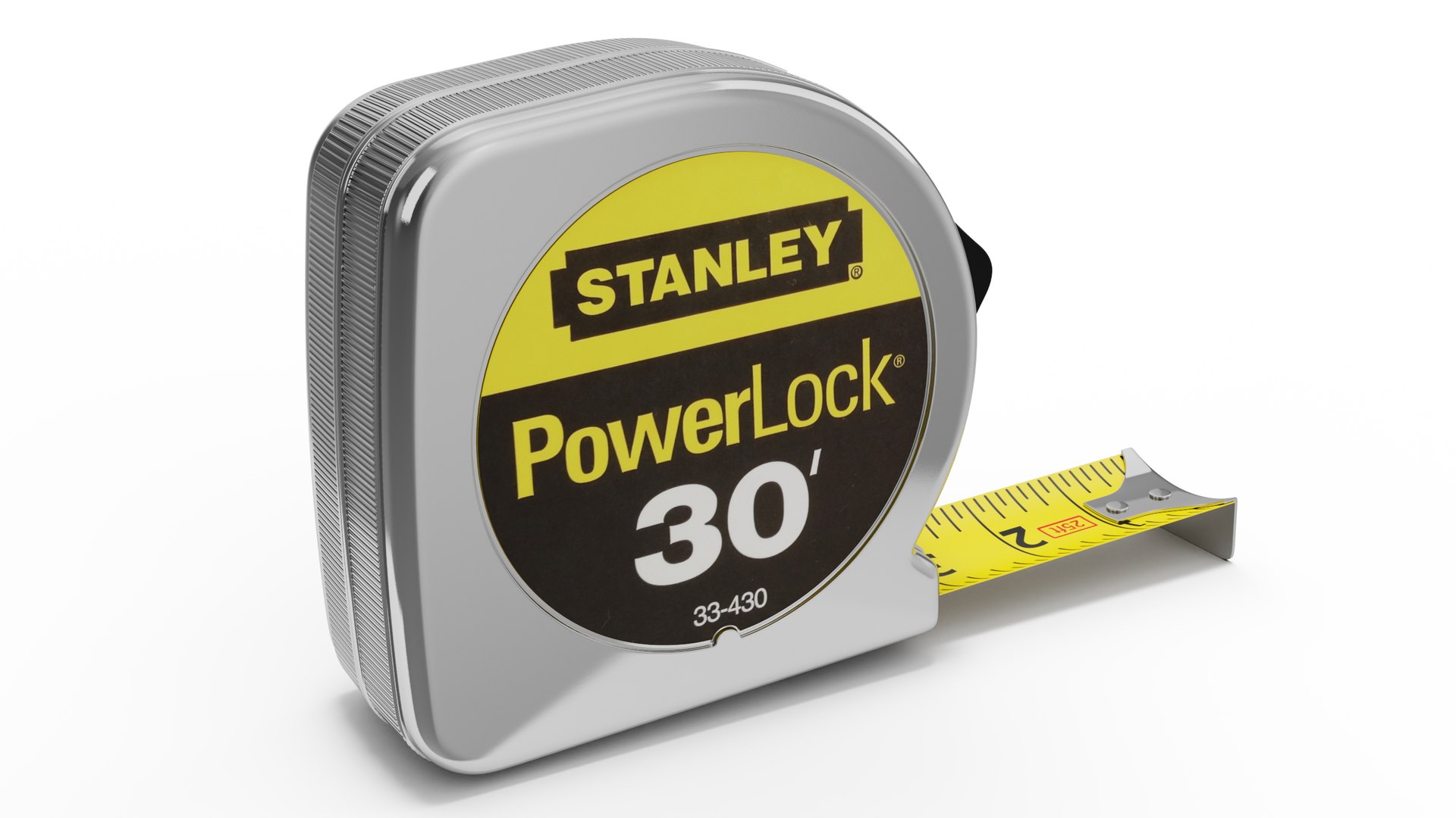 Tape Measure Stanley 3D model preview