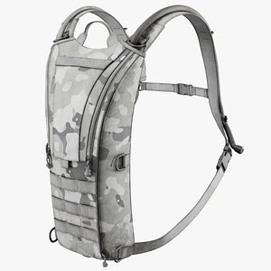 3D Tactical Backpack 01 i model
