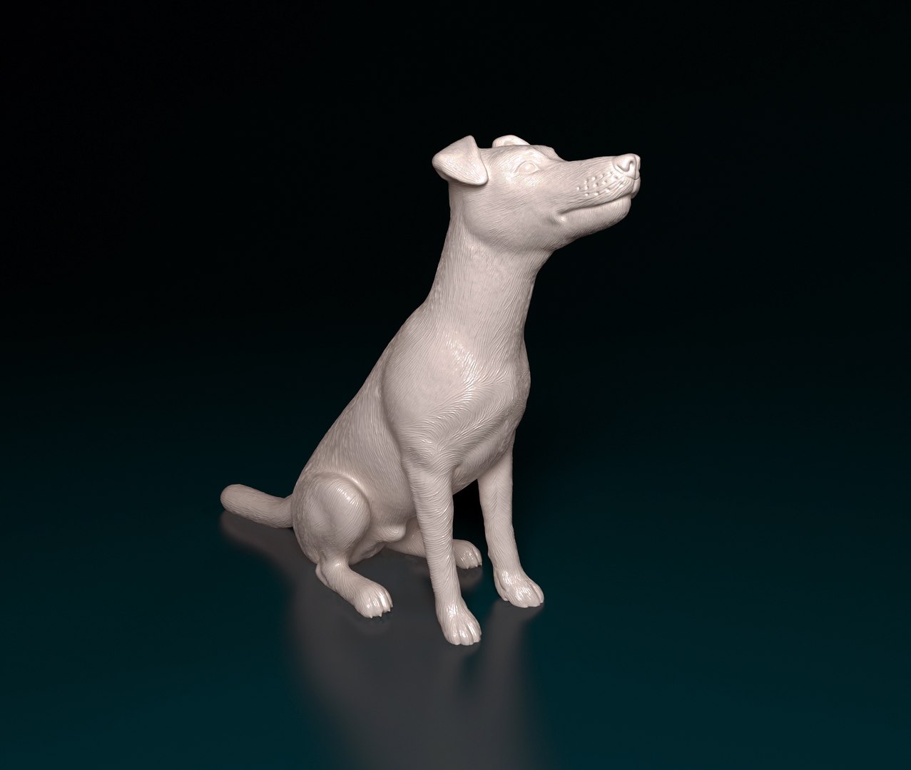 Fox terrier 3D model - TurboSquid 1814905