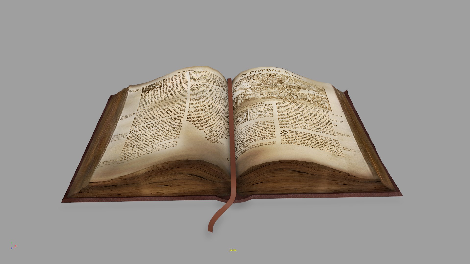 3D BookOpen Book Magic Book Model - TurboSquid 1989531