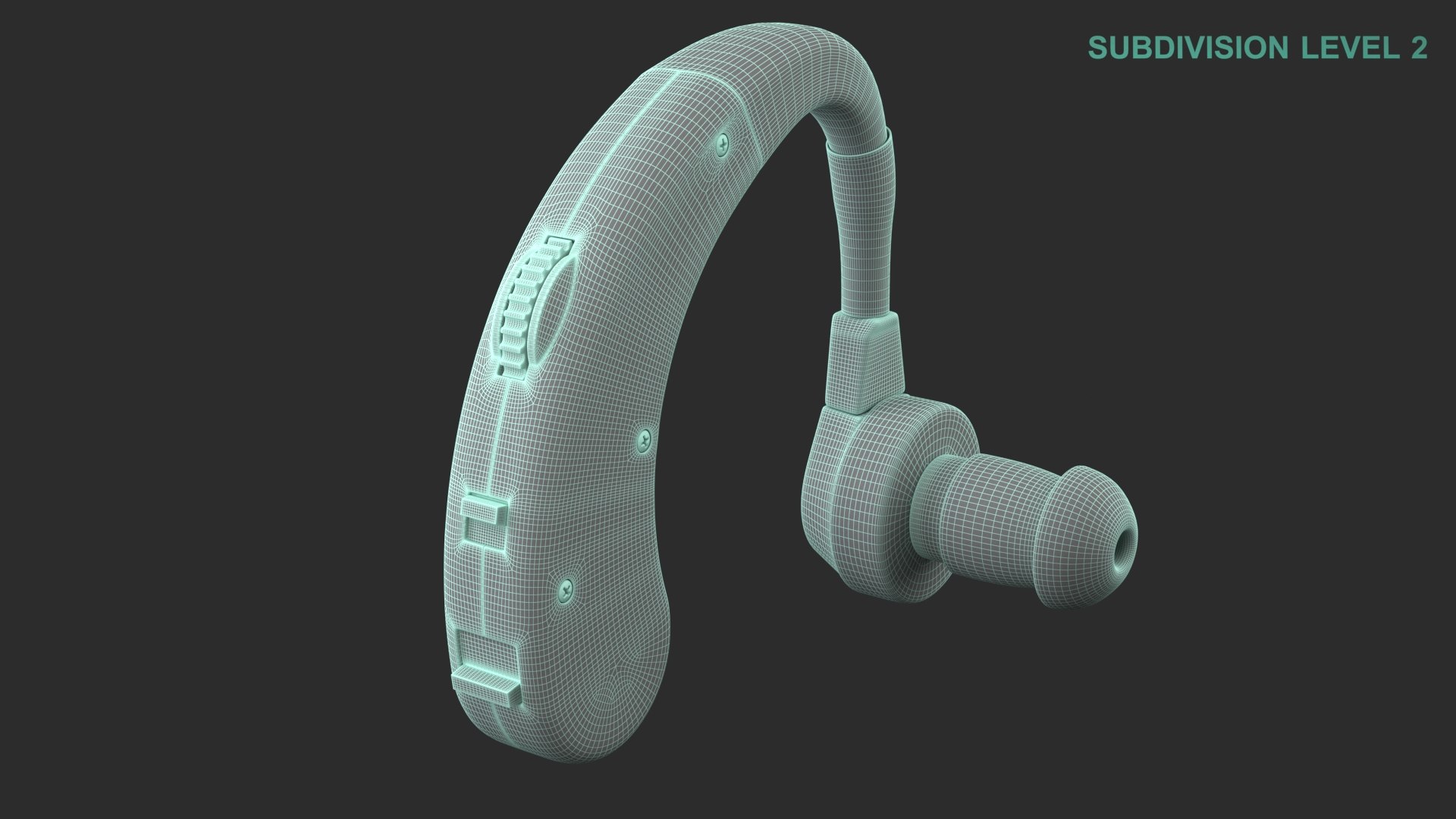 3D model Hearing Aid https://p.turbosquid.com/ts-thumb/RD/EKOqo8/SH/wireframe0001/jpg/1632757391/1920x1080/fit_q87/a524f820bd9bc833861edc3f6b6660e6ddab82e5/wireframe0001.jpg
