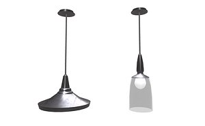 indoor lamps set 3D model