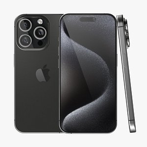 3D Apple iPhone 15 Pro