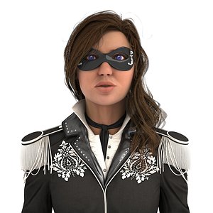 Masked Girl 3D