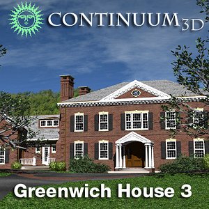 federal greenwich house - 3ds