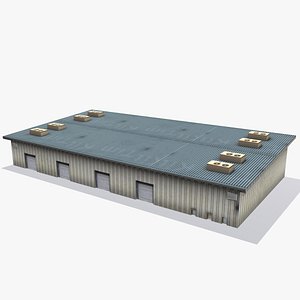 warehouse games ready 3d model