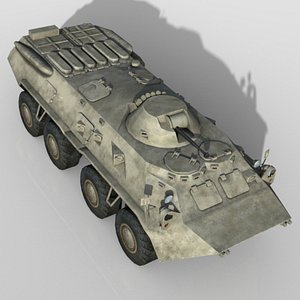 3d model personnel carrier apc