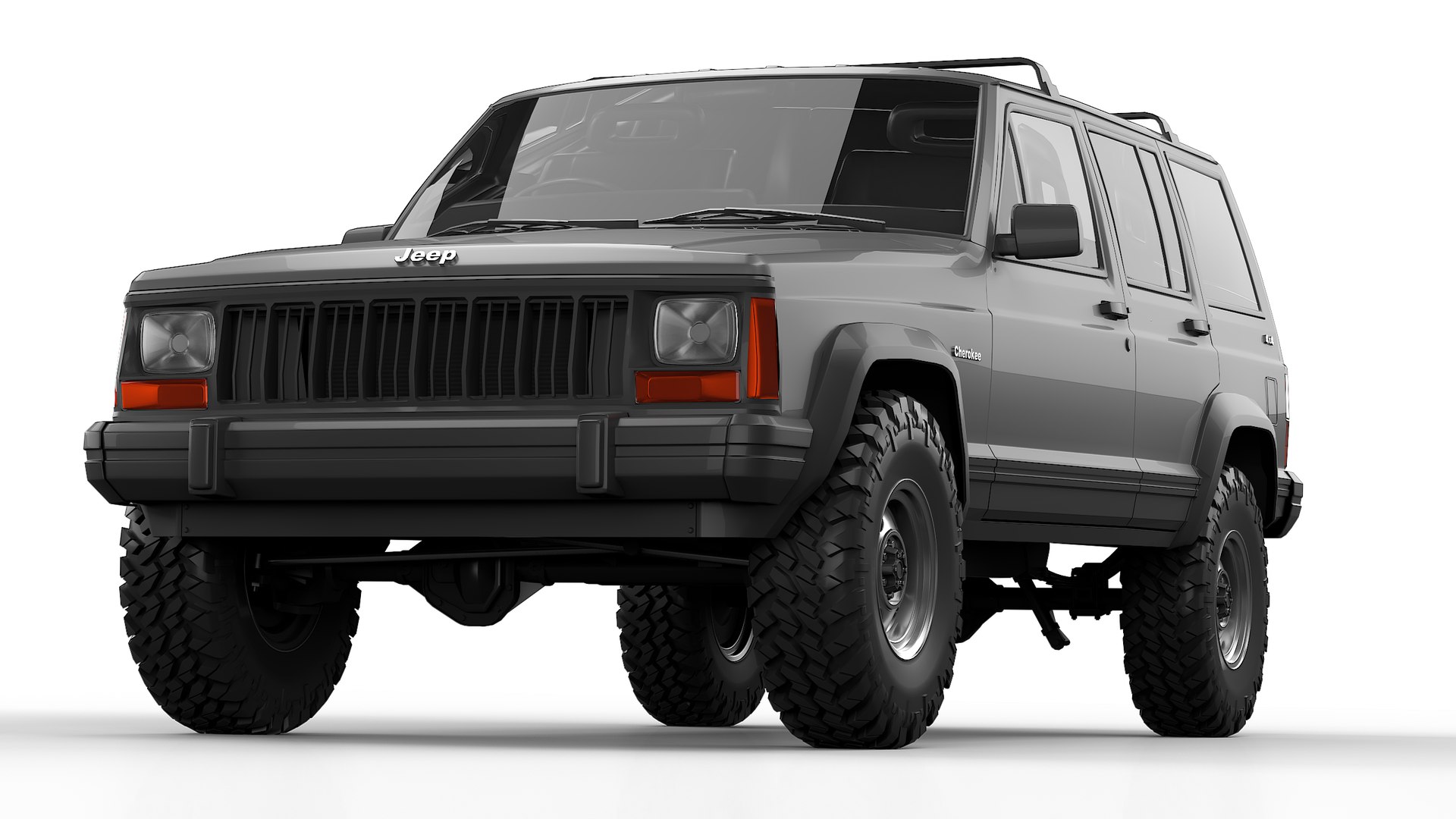 1990 Jeep Cherokee XJ 3D Model - TurboSquid 2029717