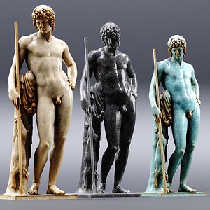 3D Adonis Sculpture