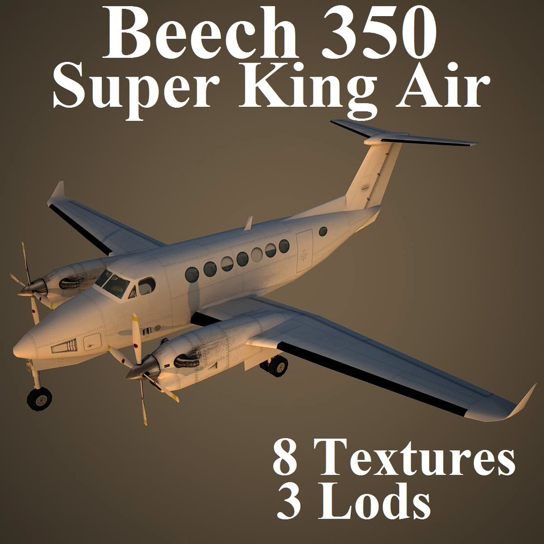 3d Beechcraft B-350