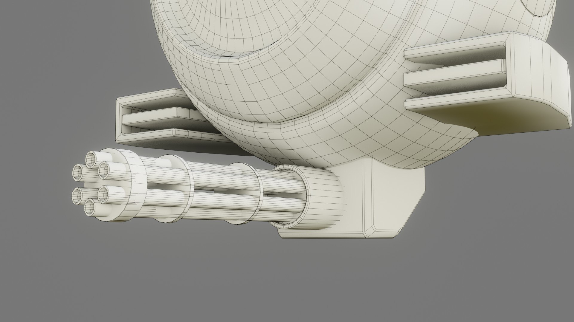 Sci-Fi Drone - Low Poly - Game Ready - PBR 3D model https://p.turbosquid.com/ts-thumb/RD/XJaZ84/9N/wire_0009/jpg/1634623774/1920x1080/fit_q87/67adee3f6b283f946d7bfdaaf89db51b47e74907/wire_0009.jpg
