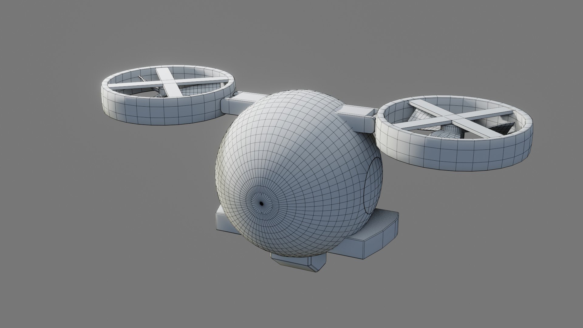 Sci-Fi Drone - Low Poly - Game Ready - PBR 3D model https://p.turbosquid.com/ts-thumb/RD/XJaZ84/Bi/wire_0005/jpg/1634623774/1920x1080/fit_q87/732ffd9f9ee3e78d356f11298a157868ae442bb9/wire_0005.jpg