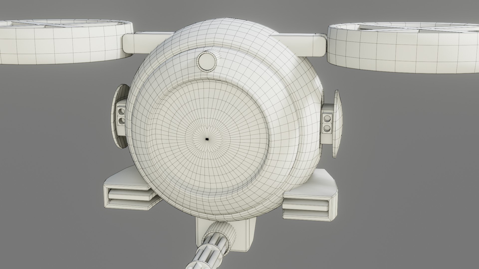 Sci-Fi Drone - Low Poly - Game Ready - PBR 3D model https://p.turbosquid.com/ts-thumb/RD/XJaZ84/y3/wire_0012/jpg/1634623777/1920x1080/fit_q87/64000fcc836749a356bb3955de383ee4dc26591e/wire_0012.jpg