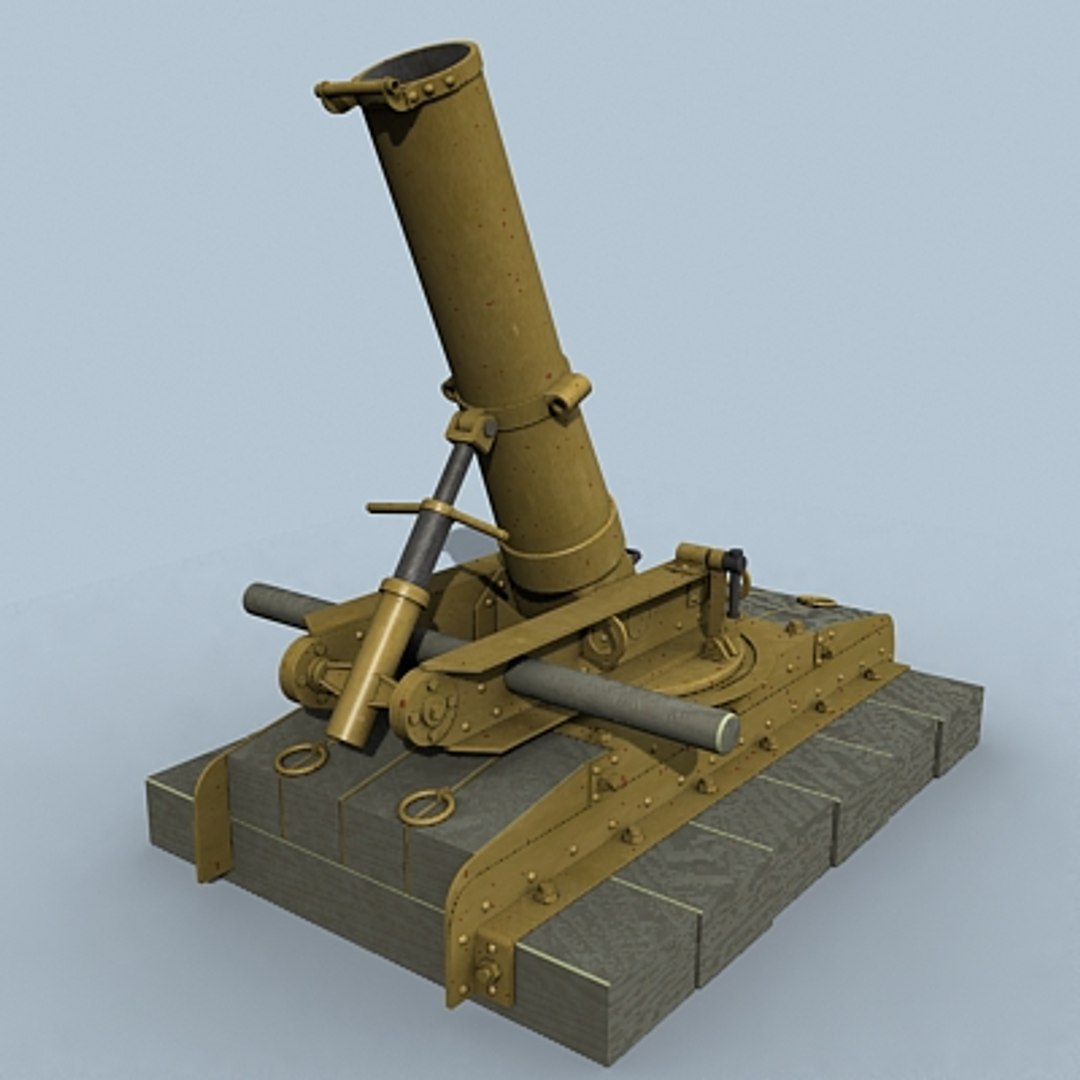 3d Model Austro-hungarian Bohler 26cm
