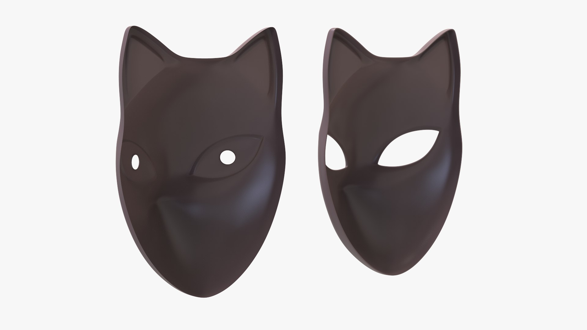 3D 2 Demon Hunter Masks Model - TurboSquid 2258475