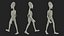 extraterrestrial alien walking pose 3D model