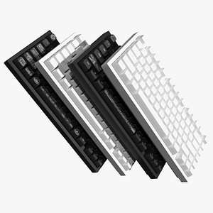 3D Collection KeyBoard 81A model