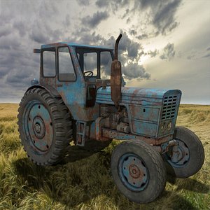 Tractor MTZ-50-52 'Belarus