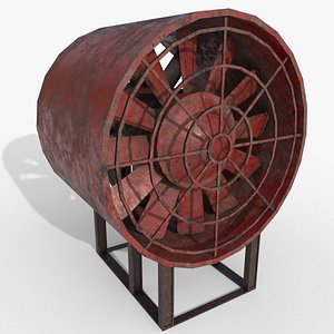 3D model Fan for Metro