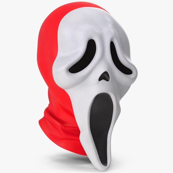 Ghostface Mask 2 3D model