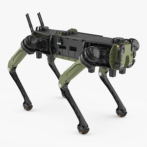 Ghost Robotics Robotic Vehicle Vision60 Black Green