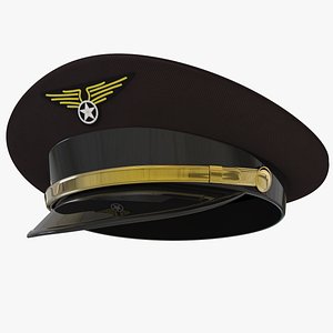 3D Airline Pilot Cap