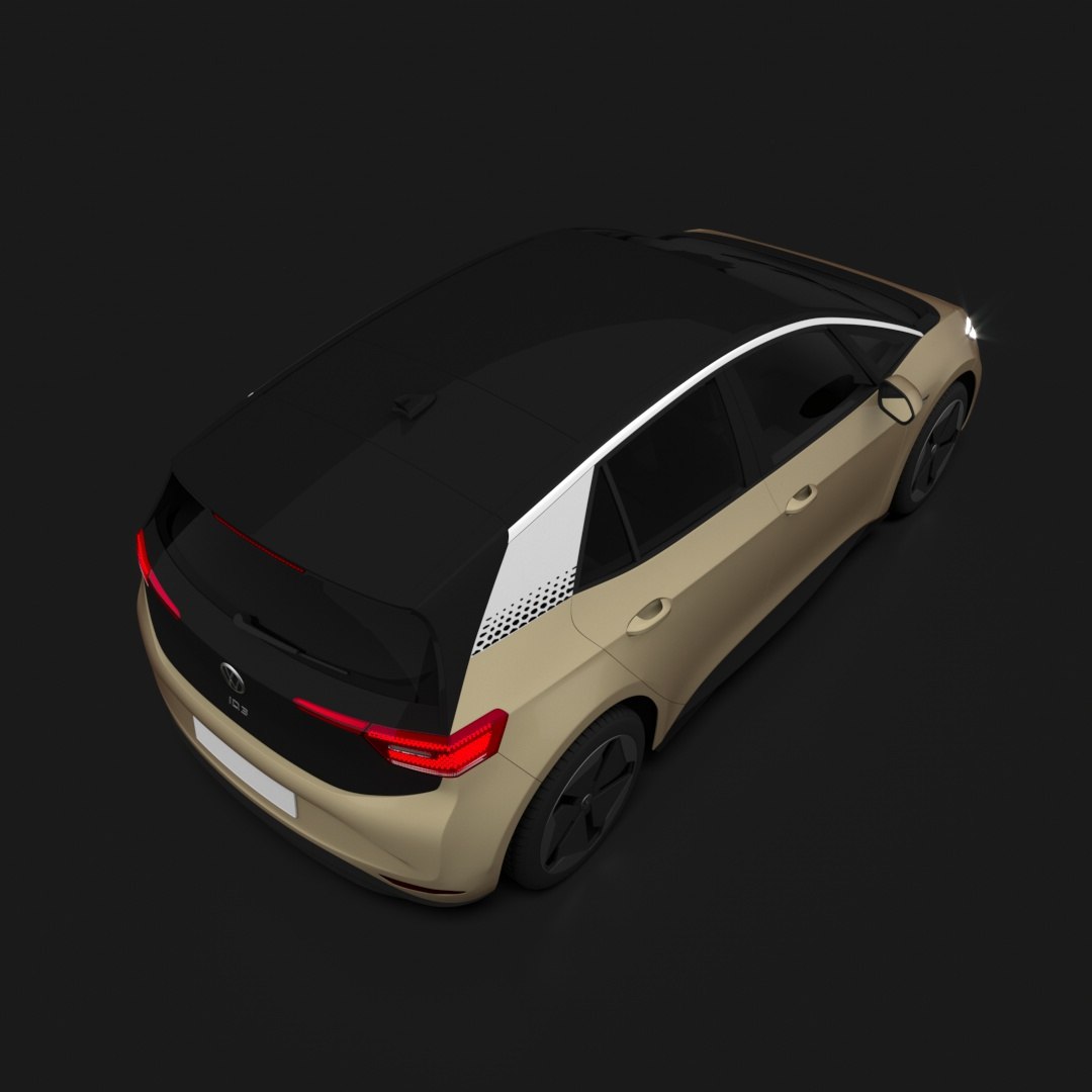 3D Volkswagen ID3 3D Model Electric Hatchback Vehicle model https://p.turbosquid.com/ts-thumb/RD/p23Fg4/bR/3/jpg/1776414426/1920x1080/fit_q87/a20a58065927e7023556a97782722b9d18b4c7e0/3.jpg