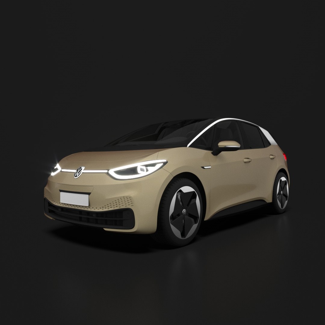 3D Volkswagen ID3 3D Model Electric Hatchback Vehicle model https://p.turbosquid.com/ts-thumb/RD/p23Fg4/sj/1/jpg/1776414426/1920x1080/fit_q87/1e418de92420f20cc4ce5e298ea187eac099dd54/1.jpg