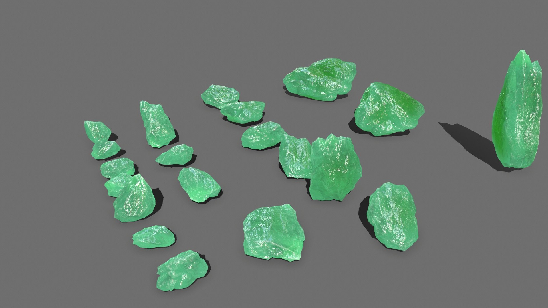 3D Ice Rocks - TurboSquid 2121962