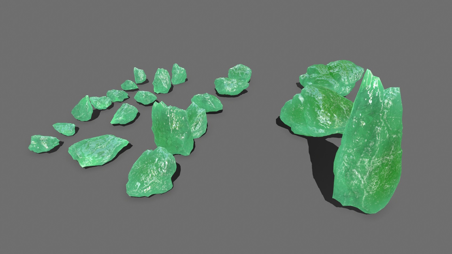 3D Ice Rocks - TurboSquid 2121962
