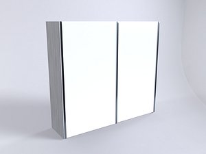 3D model Petra Sliding 2-Door Wardrobe HC