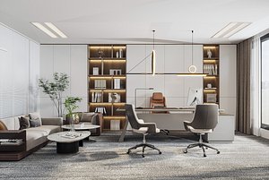 3D Modern office model