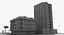 city block - 3D model