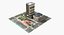 city block - 3D model