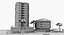city block - 3D model