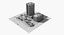 city block - 3D model