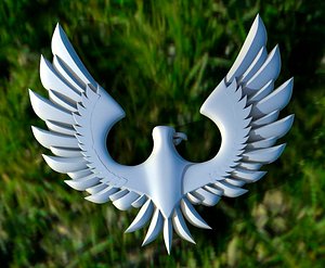 3D eagle model