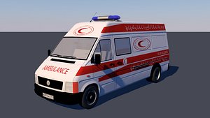 ambulance palestine 3d 3ds