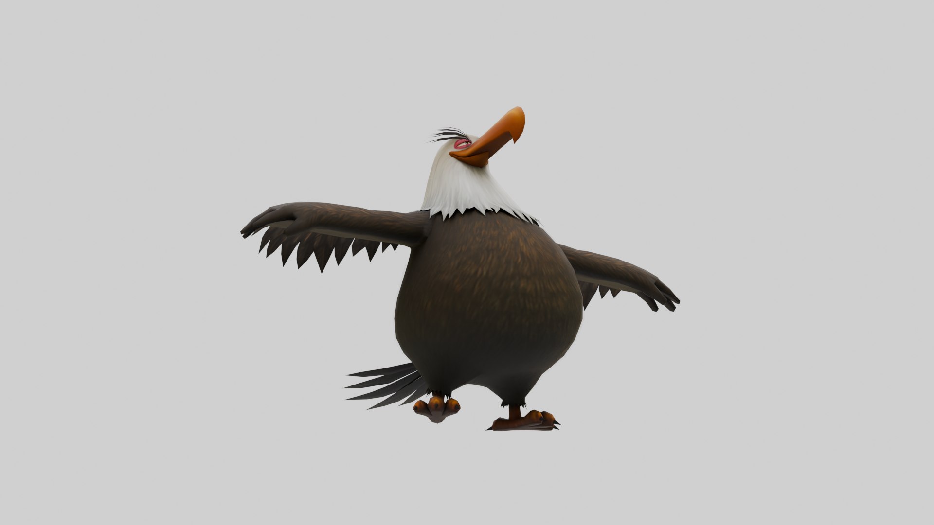 Mighty Eagle Angry Birds Movie 3D model https://p.turbosquid.com/ts-thumb/RE/6oLItn/1s/6/png/1788622546/1920x1080/fit_q87/fb2e09335f296128ab04d699797b62d63892ee1b/6.jpg