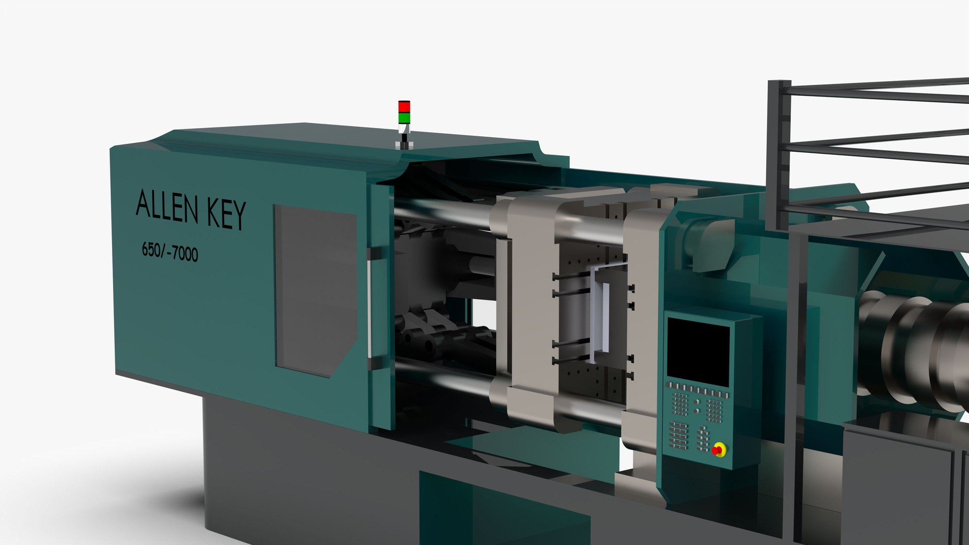 Free D Injection Molding Machine Equipment Turbosquid